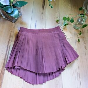 POPFLEX Ace'em Pleated Skort in Desert Rose